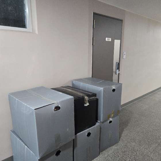 광주광산구우산동광주광산구신용동박스6개짐일반화물운송진행사례 사진 1